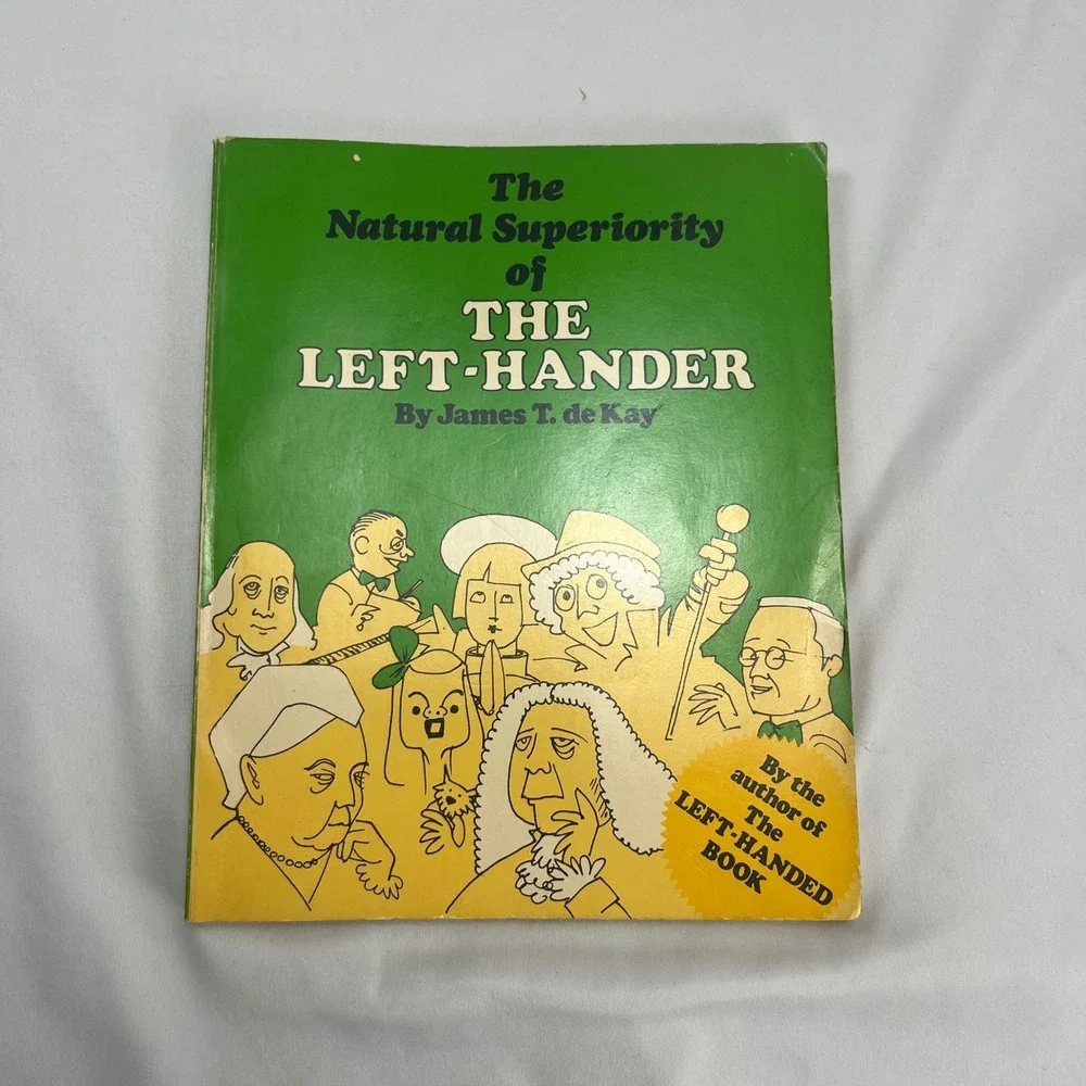 M. Evans and Company Book The Natural Superiority of the Left-Hander Green Humor